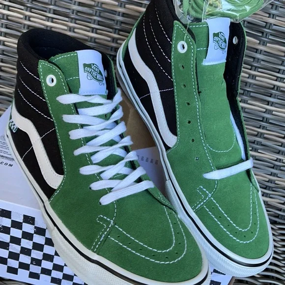 Vans Skate Sk8-Hi Juniper/Black MENS - Picture 7 of 16